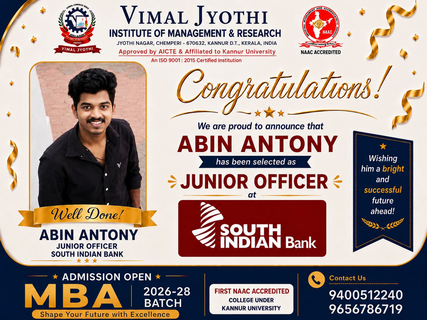 Why choose VJIM